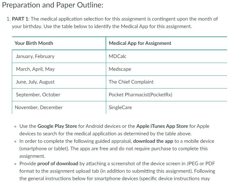 (Answered) NR599 Week 6 Medical Application Critical Appraisal